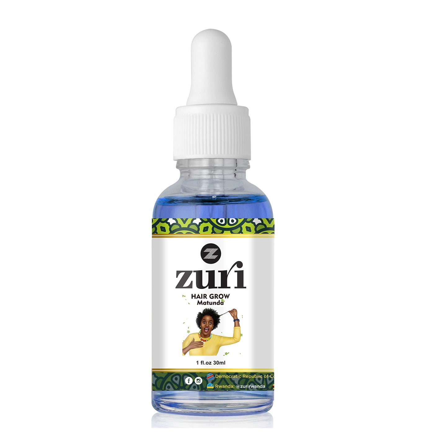 Matunda Zuri Hair Growth Oil - Blueberry Hair Growth Oil