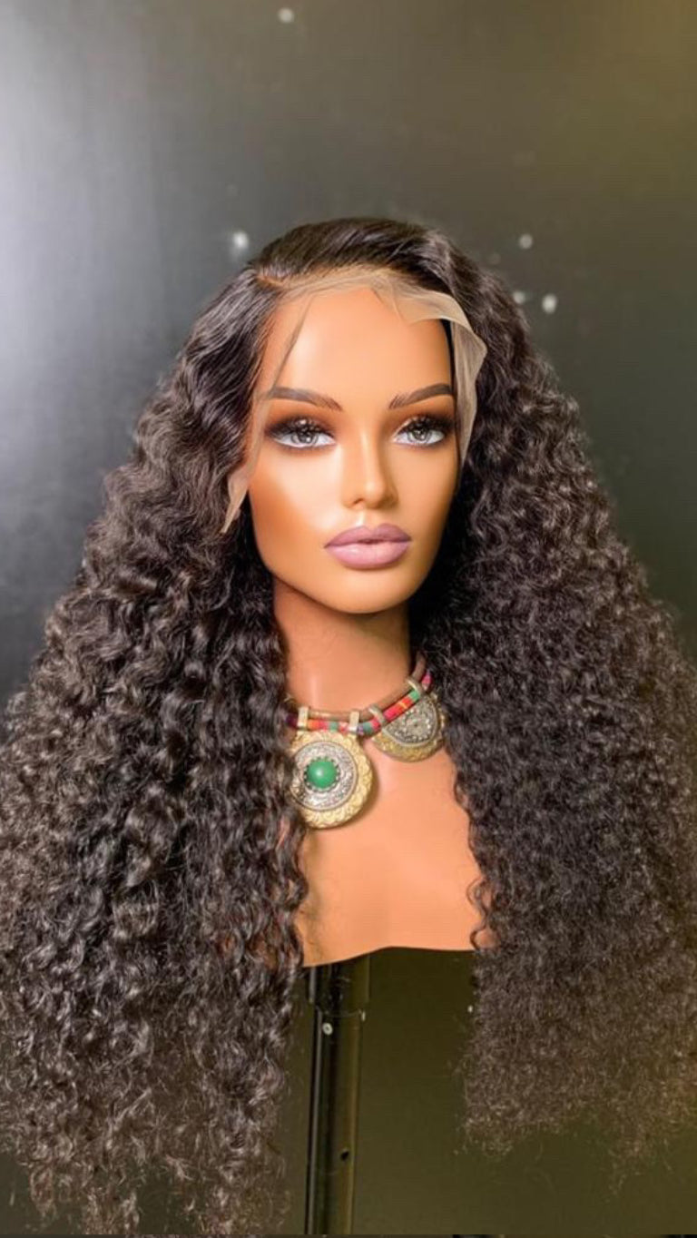 Barcelona 30" - Curly Lace Frontal - Natural(1b)