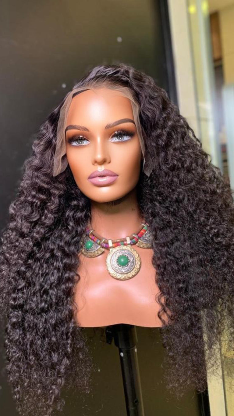 Barcelona 30" - Curly Lace Frontal - Natural(1b)